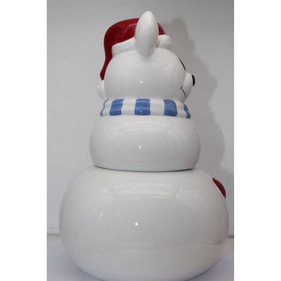 Disney Mickey Mouse Snowman Cookie Jar - soi2022 - Picture 4 of 7